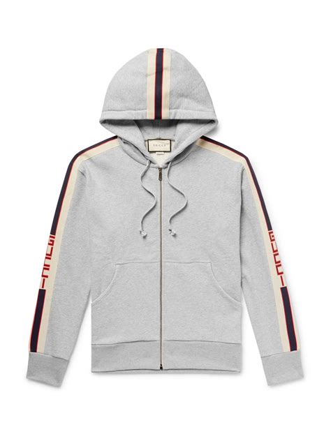 gucci gg loopback cotton hooded sweatshirt.|mr porter Gucci hoodie.